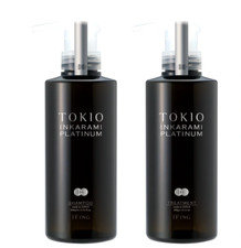 TOKIO IE INKARAMI Platinum Shampoo 400ml and Treatment 400ml Japan