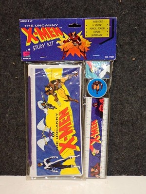 1991 Fasco The Uncanny X-Men Study Kit NEW SEALED ON CARD Study Kit WOLVERINE