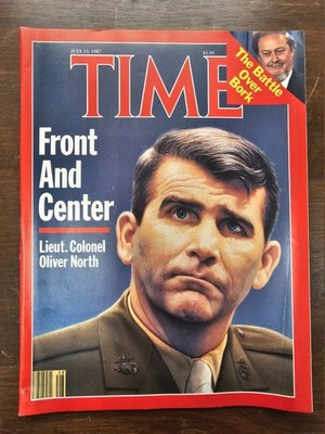 TIME Magazine July 13 1987 Oliver North Robert Bork Whitney Houston M361