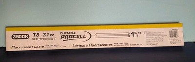 Duracell Procell 3500K T8 31W Fluorescent Lamp Bulb FB31T8/835/ENV  1 -5/8  