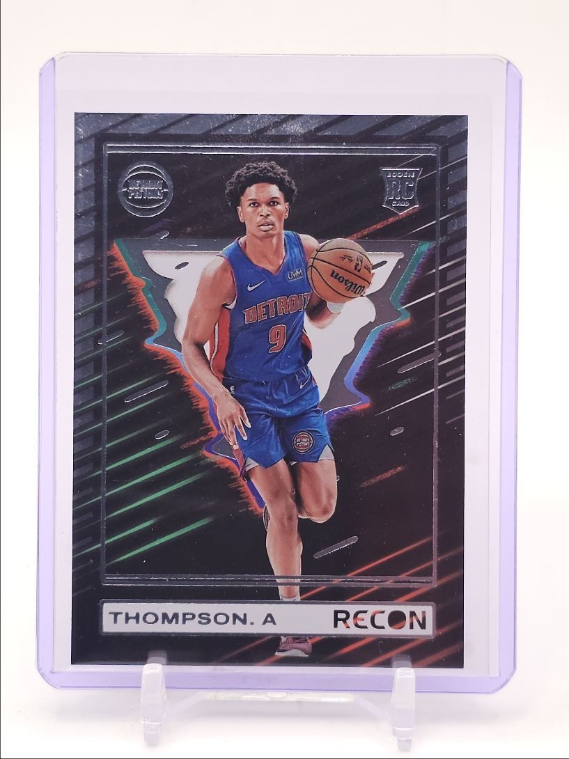 AUSAR THOMPSON 2023-24 RECON ROOKIE BASKETBALL BASE PISTONS #242 RC Q6116