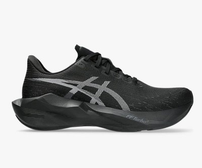 ASICS Novablast 6 Mens Size 11.5 Black Running Shoes Gym Training Sneakers NWB! 