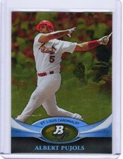 2011 Bowman Platinum #65 Albert Pujols Gold