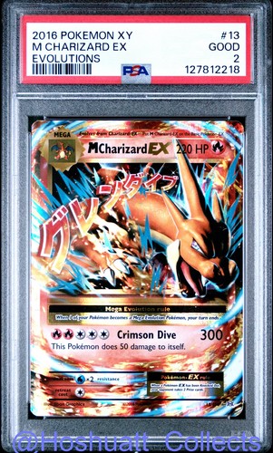 M Charizard-EX graded PSA 2 for sale on eBay