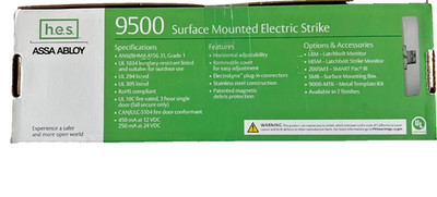 ASSA ABLOY HES 9500 12/24V Electric Strike (9500-630)