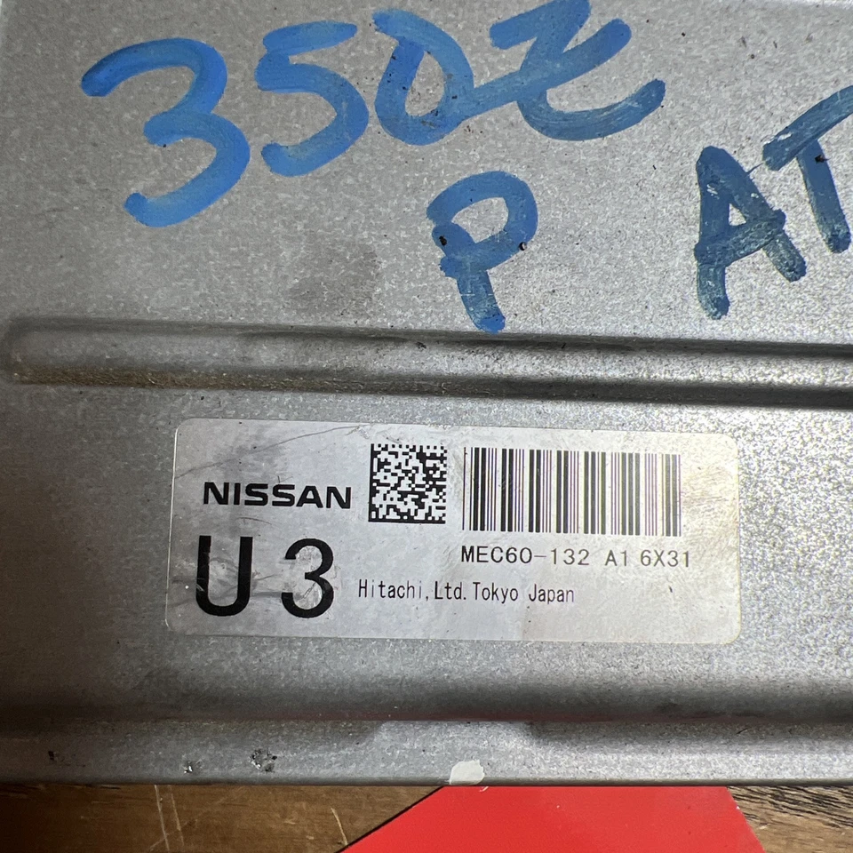 🥇2006 NISSAN 350Z AUTO CPE ECU ECM COMPUTER MODULE MEC60-132 A1 - Image 2 of 4