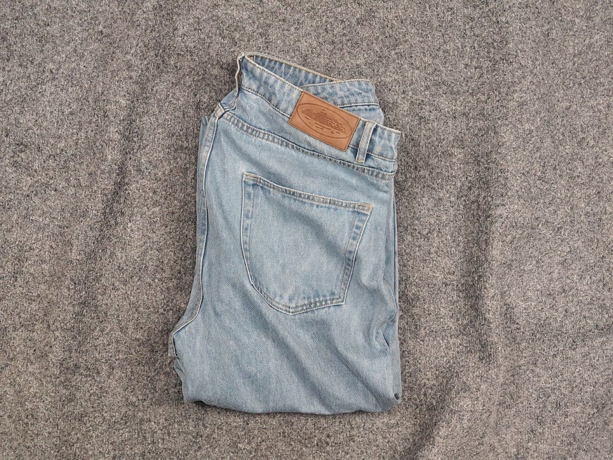 パンツ CORTEIZ ALCATRAZ BAGGYJEANS Corteiz denim genes Alcatraz Baggy Blue Washed Jeans | eBay