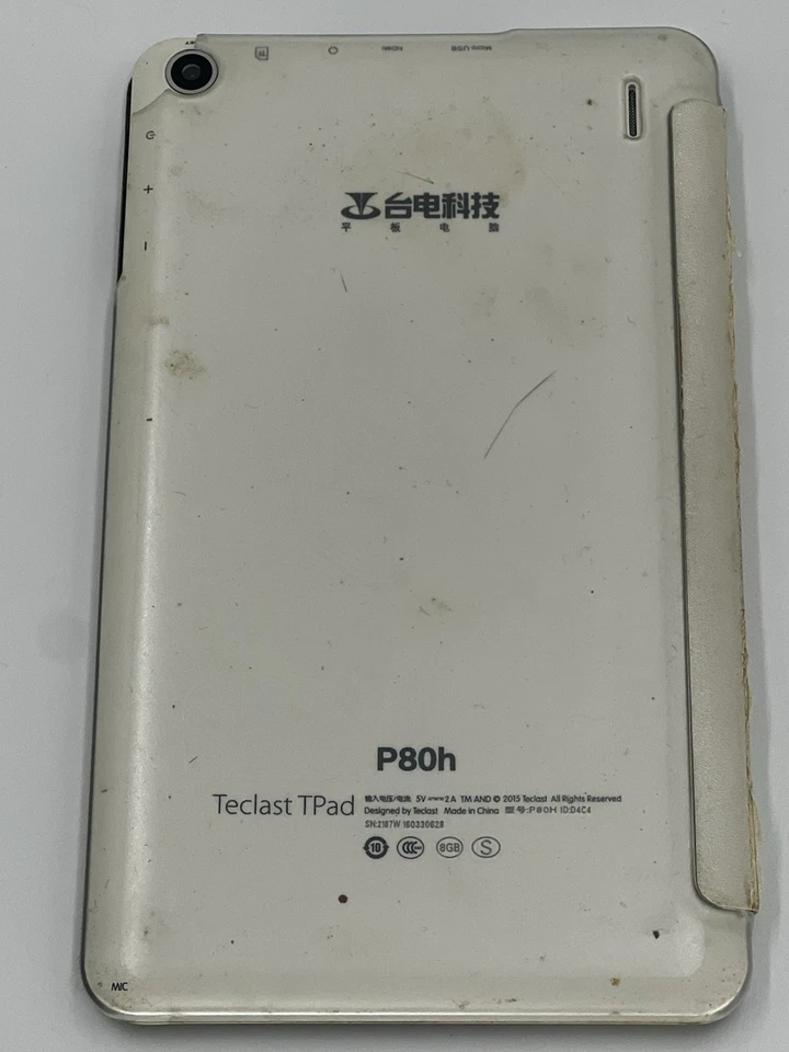 Teclast P80h Tablet 8 Zoll Android – voll funktionsfähig – guter Zustand - Bild 3 von 4