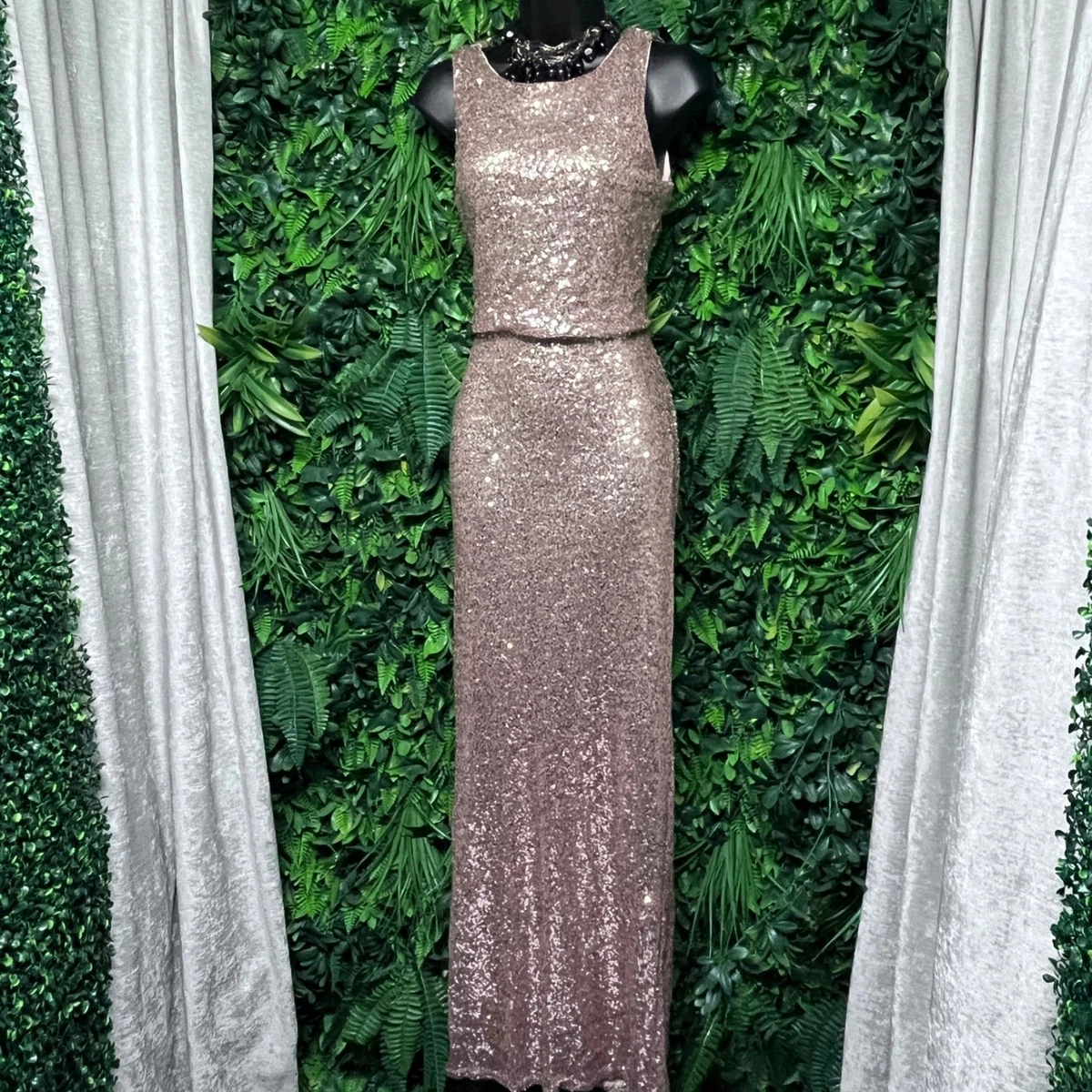 green emerald velvet dress Crystal Doll Formal Dress, Size Small main image 0