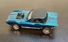 1968 Hot Wheels Red Line Python, Aquamarine, Free Shipping, made in USA, nice