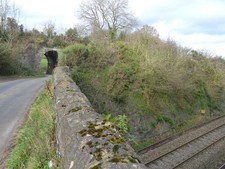 Photo 6x4 The old railway and the new, Snipe Hill bridge, Sedbury Chepsto c2018