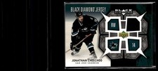 2007-08 Upper Deck Black Diamond Jerseys Jonathan Cheechoo San Jose Sharks