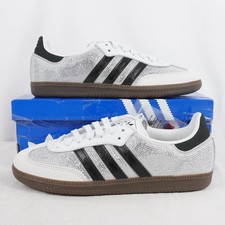adidas Samba OG White Silver W for sale | eBay