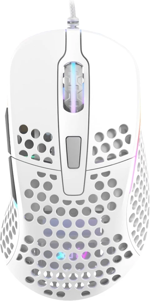 Xtrfy M4 RGB, Ultra-Light Wired Gaming Mouse, Ergonomic Design for Right-Handers - Image 3 of 4