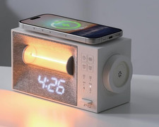 White Noise Sound Machine with Wireless Charging Station