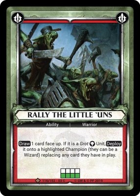 Rally the Little Uns - FOIL - Savagery - Warhammer Age of Sigmar
