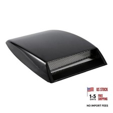 Hood Scoop, Universal Car Decorative Intake Hood Scoop Bonnet Vent Sticker