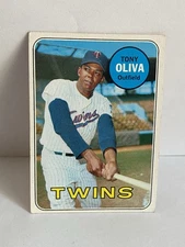 Tony Oliva 1969 Topps #600 Minnesota Twins