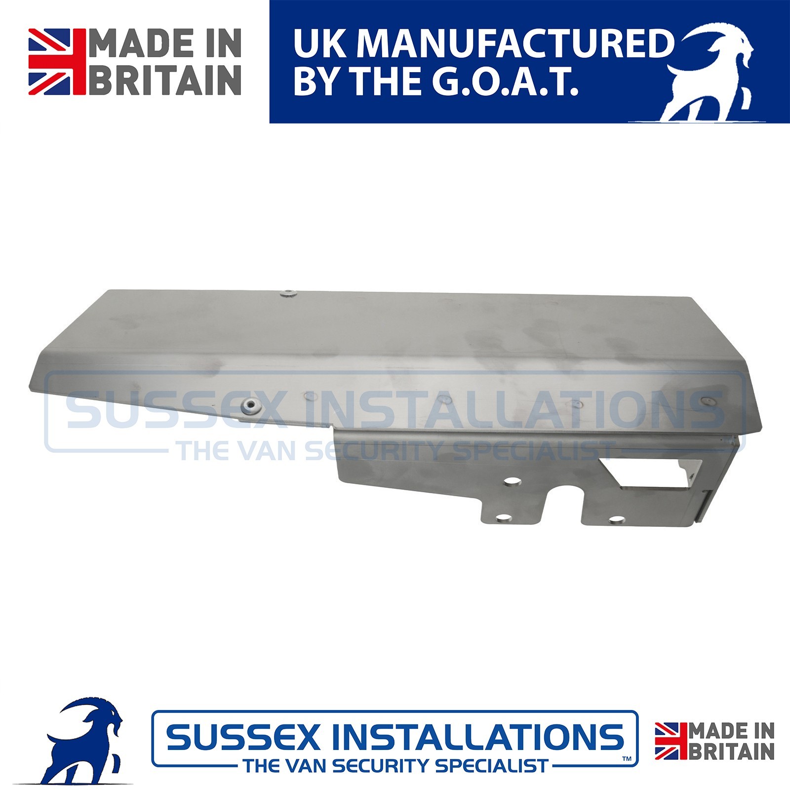 For Vauxhall Vivaro (2014-2019) Load Door Security, Internal Latch Shield