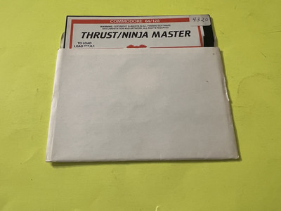 Thrust - Ninja Master - Commodore 64 - Tested - Works Great!