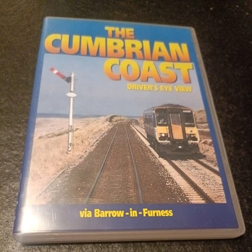 DVD - The Cumbrian Coast -  railway line Train Driver's Eye View  - VIDEO 125