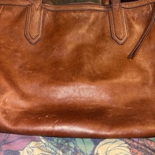 Fossil  Large Sydney Shopper Camel Colored Genuine Leather 12x11x6