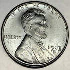 1943-S Lincoln Wheat Cent - UNC Steel Penny Cent - Actual Coin Pictured - 4625