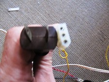 Magnavox Collaro TURNTABLE 4' Power Cord 3-pin MOLEX not Amp Lok Plug CONNECTOR