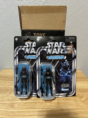 Star Wars Vintage Collection SHADOW STORMTROOPER 3.75'' Figure VC194 Lot of 2x