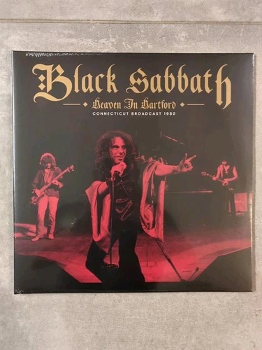Black Sabbath vinyl LP Heaven In Hartford Connecticut Broadcast 1980 NEW Album