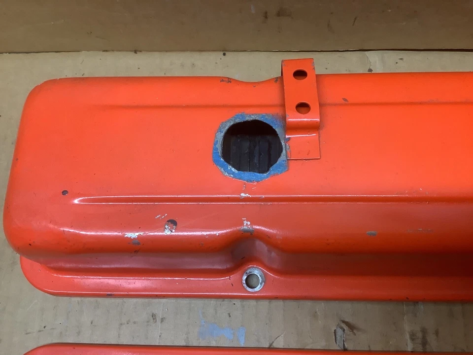 Chevy 327 350 283 Small Block Valve Covers Corvette Camaro CHEVELLE  Drippers - Image 2 of 4