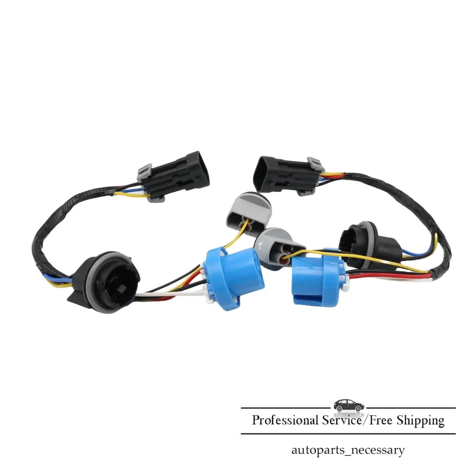 2X For Chevy Cobalt Pontiac G5 Pursuit Headlight Wiring Harness LH & RH 645-205 - Изображение 4 из 4