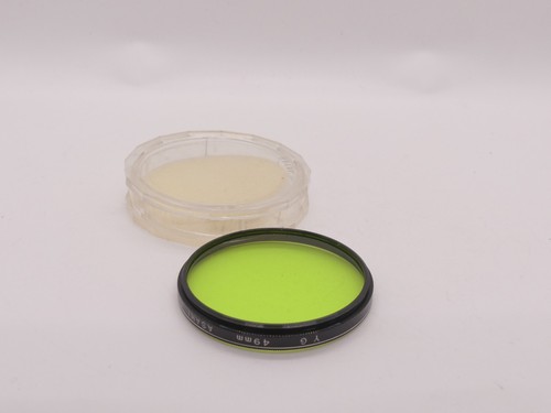 ASAHI PENTAX 49MM YG YELLOW / GREEN FILTER 237 - Picture 2 of 2
