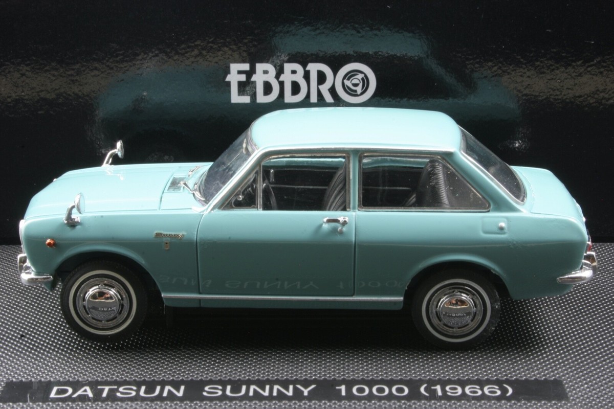 1:43 EBBRO 43845 NISSAN DATSUN SUNNY 1000 (B10 ) 1966 DIE CAST