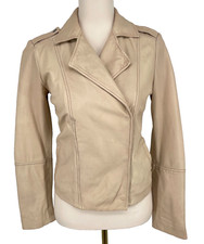 Hinge Womens size XS Beige genuine 100%  Real...