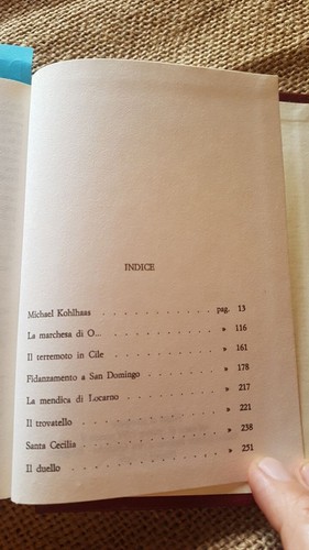 RACCONTI di Heinrich von Kleist - MINI LIBRO cm. 14 x 10- Perfetto - RARO (D27) - Foto 4 di 9