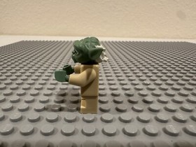 LEGO Star Wars Yoda Clone Wars White Hair Printed Back minifigure sw0446 75002
