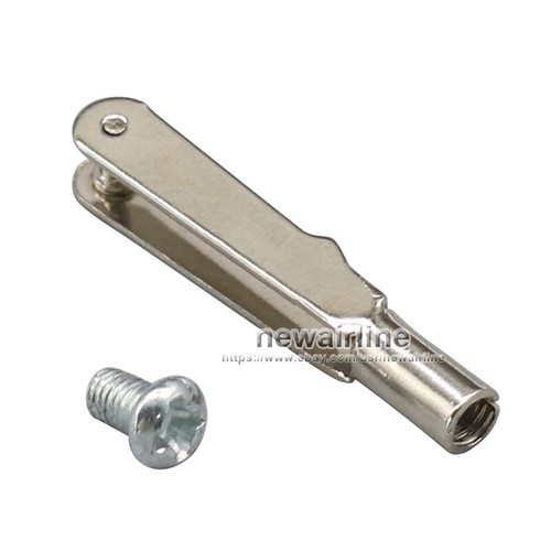 Mandril de metal Clevis M2/M3 para avión de radiocontrol caña de empuje y tracción varilla de conexión de ala fija - Imagen 2 de 8
