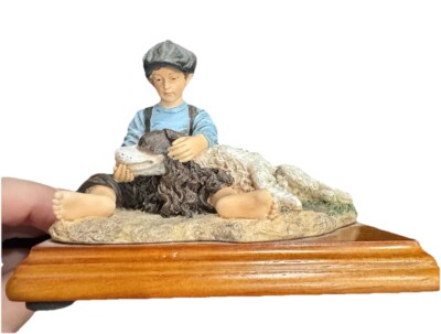 Vanmark Timeless Treasures  In The Dog House  Vintage Collectible Figurine