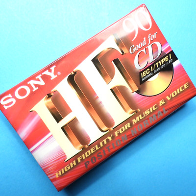   1x SONY HF 90 * IEC I Type 1 * Tape Cassette Kassette кассета *SEALED* 2000