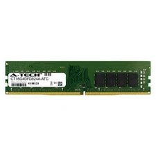 16GB DDR4 2400MHz PC4-19200 DIMM (Crucial CT16G4DFD824A Equivalent) Memory RAM