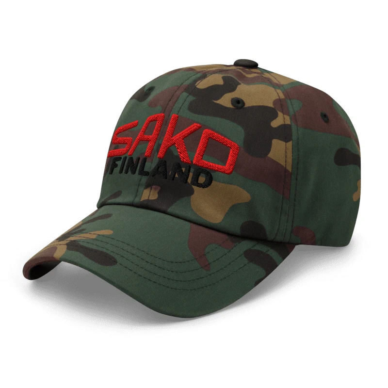 Sako Ammunition Logo Inspired Embroidered Adjustable Classic Dad Hat