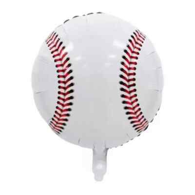 Mylar Foil Balloon-18 inch-Baseball Shaped/BALL-Brand NEW in Package-AWESOME!!