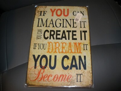 NEW Tin Sign 