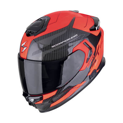 Integralhelm SCORPION EXO-GT SP AIR FLEX Schwarz Neon Rot