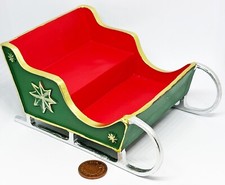 Puppenhaus Weihnachten Schlitten Party Deko 1:12 Maßstab Miniatur Tumdee