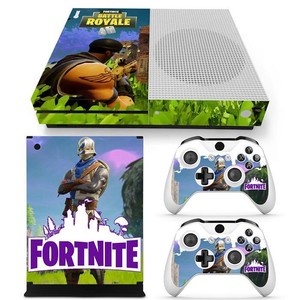 Fortnite Xbox One S Only Skin Sticker Decal Console Controller Ebay - image is loading fortnite xbox one s only skin sticker decal