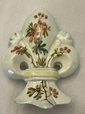 PORTE MENU FLEUR DE LYS DELPHIN MASSIER VALLAURIS /B