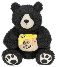 Ganz Bee Mine Black Bear 17" Plush HV9460