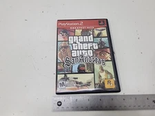 GTA San Andreas PS2  VG W/MANUAL